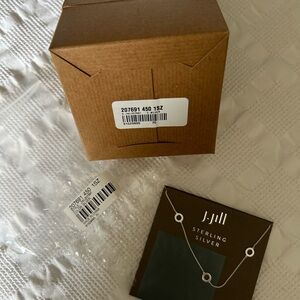 J Jill sterling silver necklace